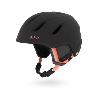 Skihelm Giro Era MIPS Matte Black/Peach