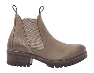 Stiefeletten Lazamani 68.001 Damen Taupe