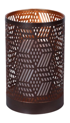 Lanterne Luxform Solar Swindon Rust Brown 8 Lumen