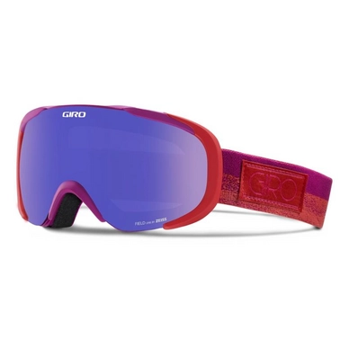 Masque de Ski Giro Womens Field Coral Berry Rails Grey Purple