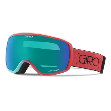 Masque de Ski Giro Womens Facet Coral Turquoise Dual Loden Dynasty
