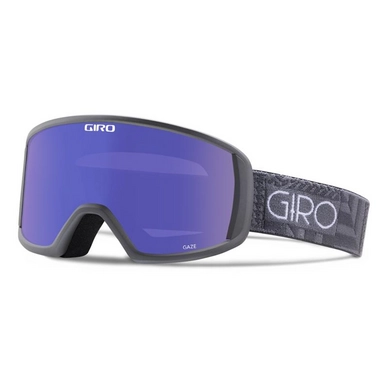 Masque de Ski Giro Womens Gaze Titanium Pocket Square Grey Purple