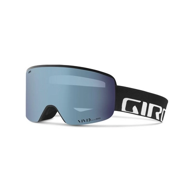 Skibril Giro Axis Black Wordmark Vivid Royal /Vivid Infrared