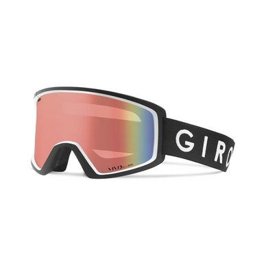 Masque de Ski Giro Blok Black White Core Vivid Infrared