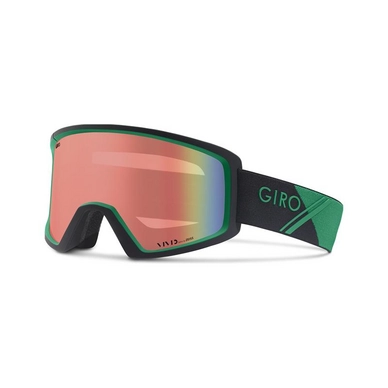 Skibril Giro Blok Field Green Sport Tech Vivid Infrared