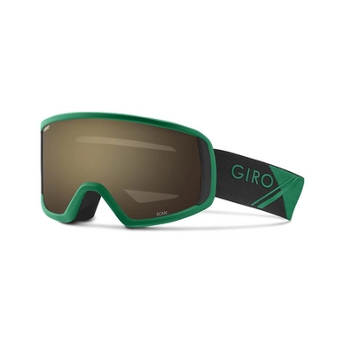 Skibril Giro Scan Field Green Sport Tech Amber Rose