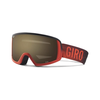 Skibril Giro Scan Red Faded Amber Rose