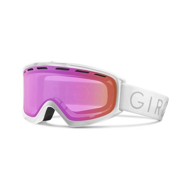 Masque de Ski Giro Index White Core Light Amber Pink