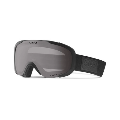 Skibril Giro Field Black Quilted Vivid Onyx