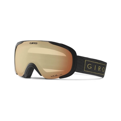 Skibril Giro Field Black Gold Bar Vivid Copper