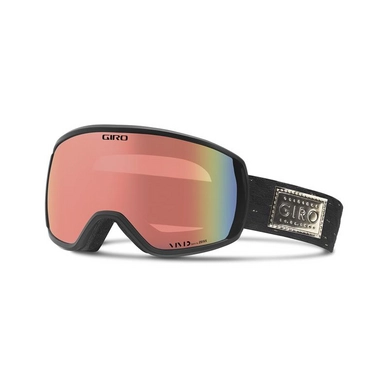 Masque de Ski Giro Facet Black Gold Shimmer Vivid Infrared