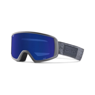 Masque de Ski Giro Gaze Titanium Quilted Grey Cobalt