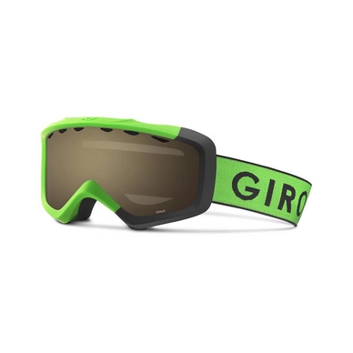 Masque de Ski Giro Grade Bright Green Black Zoom Amber Rose
