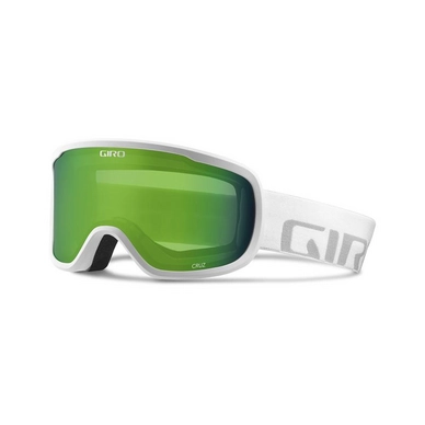 Masque de Ski Giro Cruz White Wordmark Loden Green