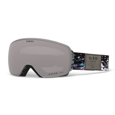 Skibril Giro Agent Distortion Vivid Onyx / Vivid Infrared
