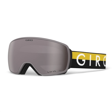Skibril Giro Agent Black / Yellow Throwback Vivid Onyx / Vivid Infrared