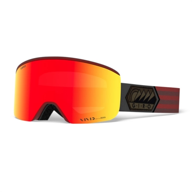 Skibril Giro Axis Dark Red Sierra Vivid Ember / Vivid Infrared