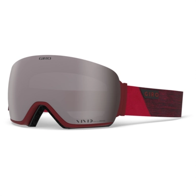 Skibril Giro Article Red Peak Vivid Onyx / Vivid Infrared