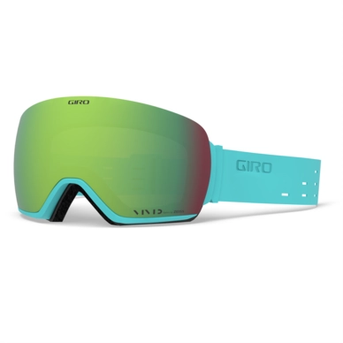Skibril Giro Article Silicone Glacier Vivid Emerald / Vivid Infrared