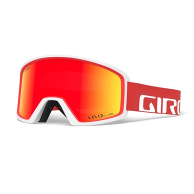 Skibril Giro Blok Red/White Apex Vivid Ember