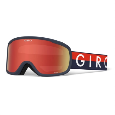 Ski Goggles Giro Roam Midnight / Red Throwback Amber Scarlet / Yellow