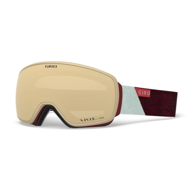 Skibril Giro Eave Scarlet / Grey Peak Vivid Copper / Vivid Infrared