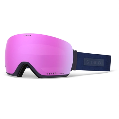 Skibril Giro Lusi Midnight Velvet Vivid Pink / Vivid Infrared