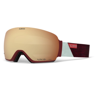 Skibril Giro Lusi Scarlet / Grey Peak Vivid Copper / Vivid Infrared