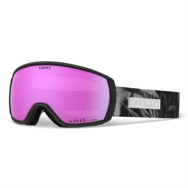 Masque de Ski Giro Facet Black Petal Vivid Pink