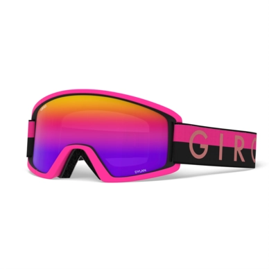 Skibril Giro Dylan Black / Pink Throwback Rose Spectrum / Yellow