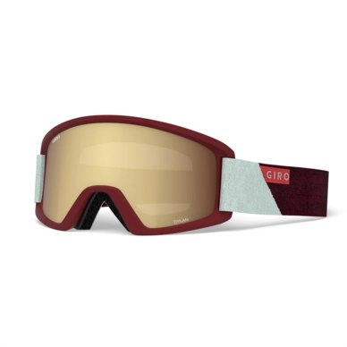 Skibril Giro Dylan Scarlet / Grey Peak Amber Gold / Yellow