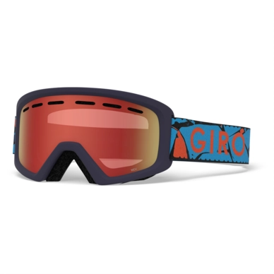 Skibril Giro Rev Blue Rock Amber Scarlet