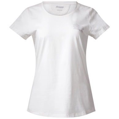 T-Shirt Bergans Aurora W Tee White Aluminium Damen