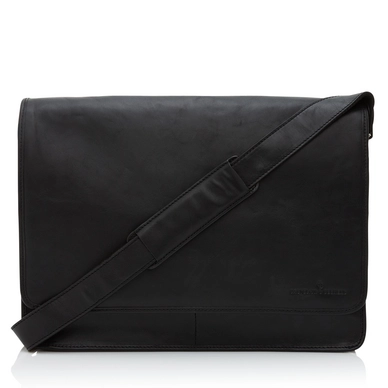 Laptoptas Castelijn & Beerens Verona Zwart Posttas 15,6"