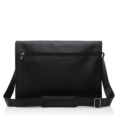 Laptoptas Castelijn & Beerens Verona Zwart Posttas 15,6"