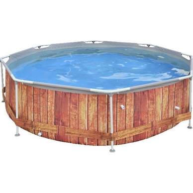 Zwembad Jilong Sirocco Rond Houtdecor 300