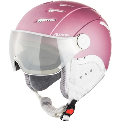 Skihelm Alpina Jump 2.0 Hm Berry White Matt