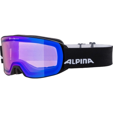Skibril Alpina Alpina Nakiska QV Black Matt Blue