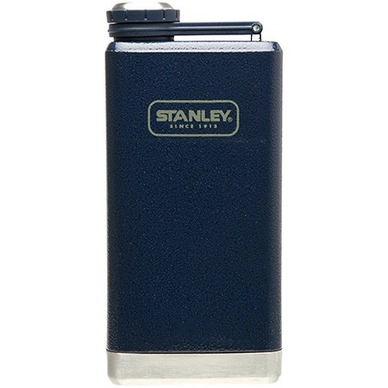 Travel Flask Stanley Adventure Pocket Steel Flask Navy 0.236L