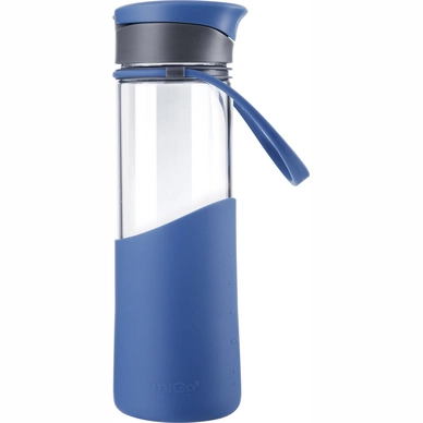 Wasserflasche Aladdin Hydration On The Go Glas Migo Enjoy Azur Blau 0,5L