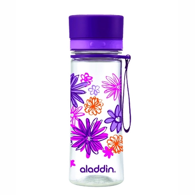 Water Bottle Aladdin Aveo Print Purple 0.35L