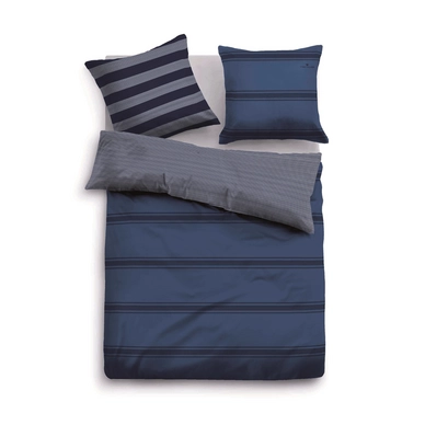 Bettwäsche Tom Tailor Mako-Satin Blue Stripes