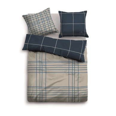 Bettwäsche Tom Tailor Mako-Satin Urban Star Blue
