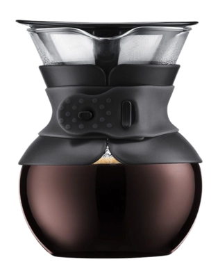 Cafetière Bodum Pour Over Black 500 ml
