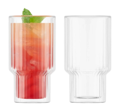 Glass Bodum Navalia Transparent 250 ml (Set of 2)