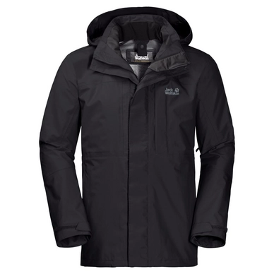 Jas Jack Wolfskin Men Echo Peak Flex Black