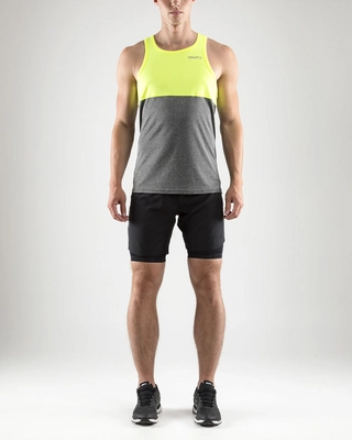 Sportbroek Craft Men Delta 2.0 2 In 1 Shorts Black