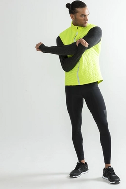 Bodywarmer Craft Men Urban Run Snap Silver