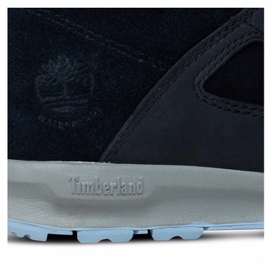 Timberland GT Scramble Mid Leather Youth Black Silk Suede
