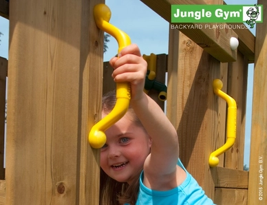 Speelset Jungle Gym Jungle House + Mini Picnic 120 Geel